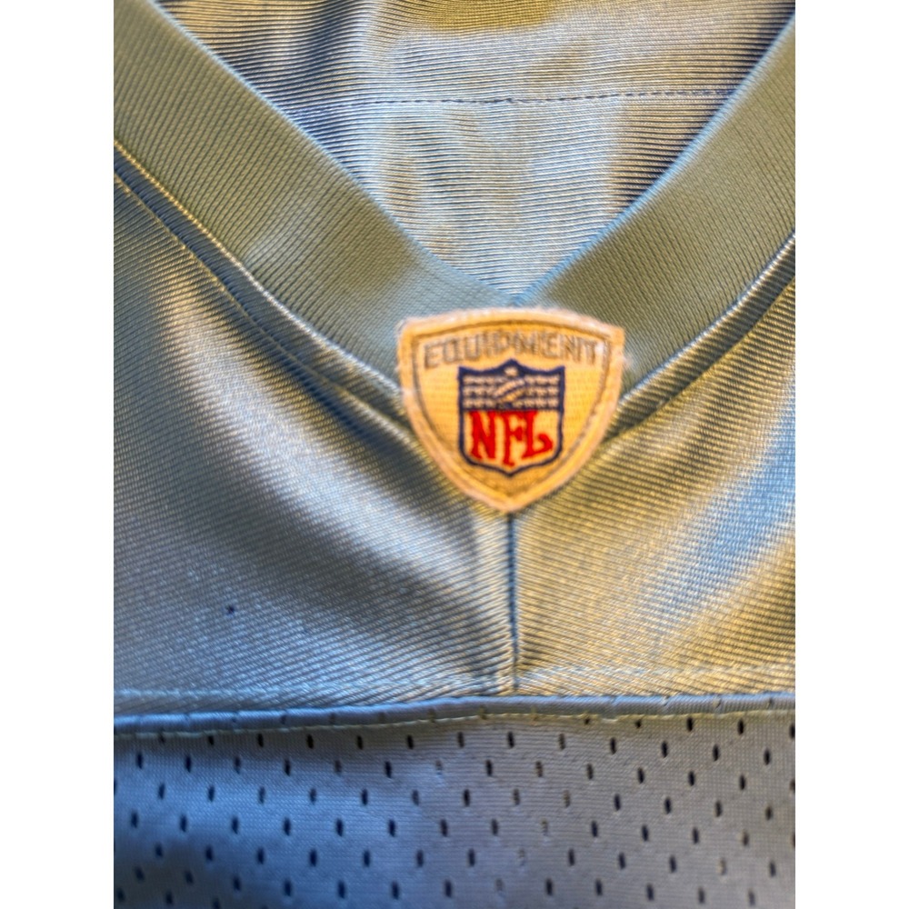 Reebok NFL Jersey Mens‎ 56 Blue Good Tomlinson 21 Chargers Powder Blue On Field - Picture 7 of 11